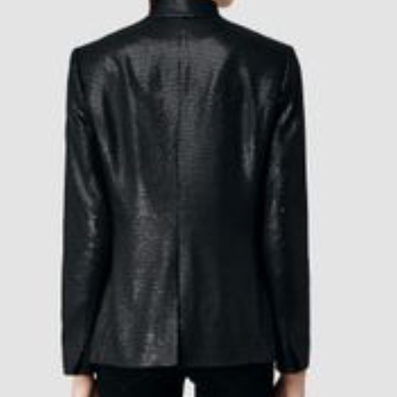 NWOT All Saints Black Clash Blazer - Picture 3 of 8